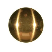 9/16" PLAIN DOME BRASS BUTTON