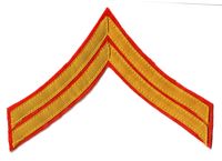 CIVIL WAR USMC CORPORAL CHEVRON