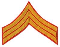 CIVIL WAR USMC SERGEANT CHEVRON