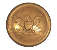 1825-1842 EAGLE ON PLAIN BACKGROUND SIDE BUTTON
