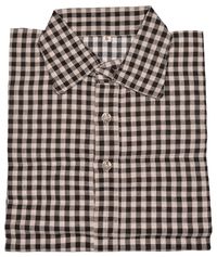 CIVIL WAR BLACK AND WHITE CHECKERBOARD SHIRT