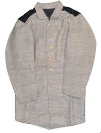 CONFEDERATE 6 BUTTON NORTH CAROLINA PATTERN SACK COAT