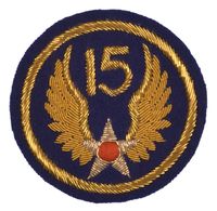 15TH AIR FORCE PATCH