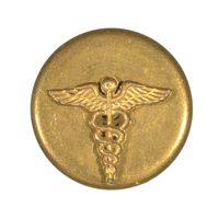 WWII MEDICAL COLLAR DISC