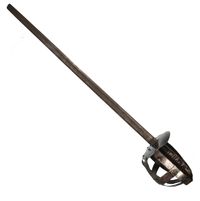 EUROPEAN NAVAL FENCING PRACTICE SWORD