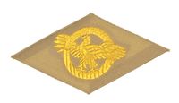 WORLD WAR II CLOTH RUPTURED DUCK DISCHARGE INSIGNIA