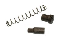 SHARPS LEVER DETENT, SPRING, & FRAME PLUG SCREW