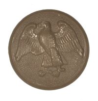 WWII WOMENS AUXILLARY CORPS BUTTON