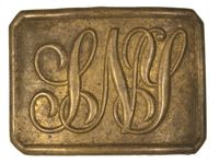 1885 SNY WAIST BELT PLATE