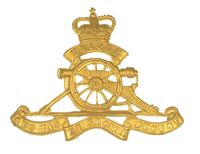 AUSTRALIAN ARTILLERY CAP BADGE