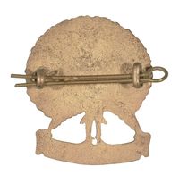 BURMA RIFLES CAP BADGE #2