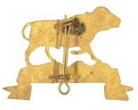 BRITISH COLONY CAP BADGE #2