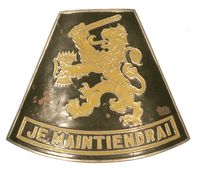 DUTCH KNIL FORCES ARM BADGE