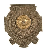 POLISH KOSCIUSZKO DIVISION HAT BADGE #2