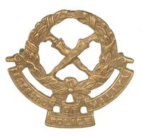 FEDERATION OF MALAYA POLICE CAP BADGE