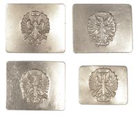 1936-1939 SPANISH CIVIL WAR BUCKLE 4 PACK