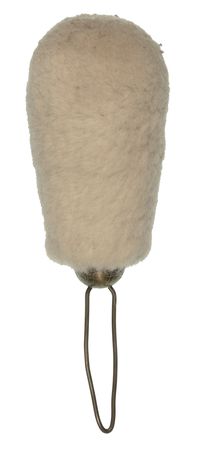 WHITE WOOL POM POM