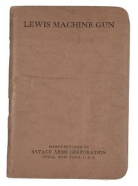 LEWIS MACHINE GUN MANUAL