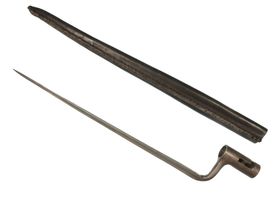 M1777 CHARLEVILLE BAYONET & SCABBARD