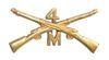 M1902 CROSSED RIFLE COLLAR INSIGNIA