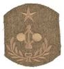 WWI MASTER ENGINEER COAST ARTILLERY SHOULDER PATCH