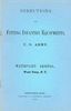 DIRECTIONS FOR FITTING INFANTRY EQUIPMENTS, U.S. ARMY, WATERVLIET ARSENAL, N.Y 1872