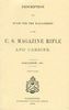 DESCRIPTION AND RULES FOR THE MANAGEMENT OF THE U.S. MAGAZINE RIFLE AND CARBINE, CALIBRE .30 (U.S.KRAG). G.P.O. 1898