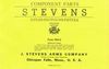 1942 J. STEVENS ARMS COMPONENT PARTS CATALOG FOR RIFLES, SHOTGUNS, PISTOLS