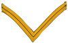 1872 CAVALRY CORPORAL CHEVRON