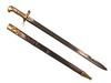 ZOUAVE BAYONET WITH SCABBARD