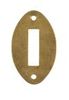 M1859-1904 McCLELLAN SADDLE STRAP SLOT PLATE