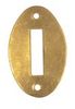 M1859-1904 McCLELLAN SADDLE STRAP SLOT PLATE