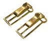 SABRE BELT SLIDES WITH BRASS HANGER