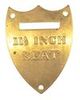 C.W. McCLELLAN SADDLE POMMEL SHIELD