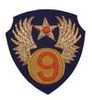 9TH  AIR FORCE PATCH