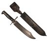 KRAG RIFLE COMBINATION ENTRENCHING KNIFE - BAYONET & SCABBARD