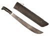 COLLINS #127 MACHETE & SCABBARD